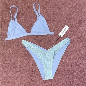 Glassons Brand New Light Blue Bikini